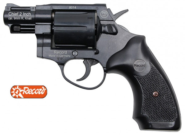 RECORD CHIEF 2" Revolver cal. 9mm R. Knall