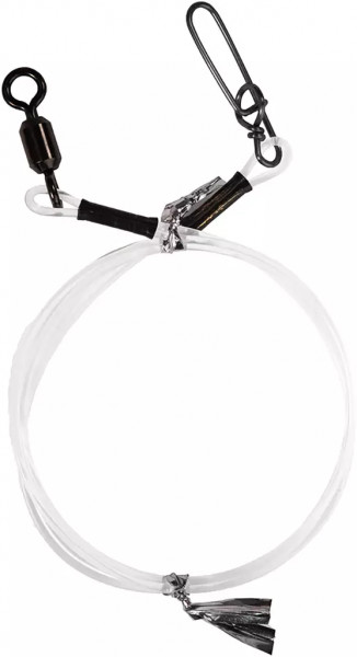 BKK Fluorocarbon leader-HD (Pike Snap), 50Cm, 90lb