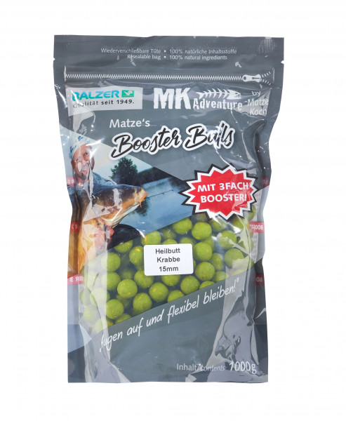 Matze Koch MK Booster Balls 15mm Hailbut/Shrimp