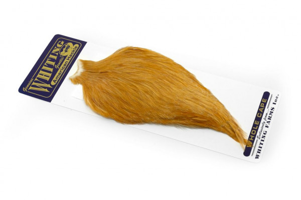 Whiting Farms American Rooster Cape Medium Ginger