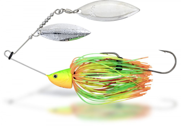 14g 13cm firetiger Quantum 4street Spinnerbait 1Stück