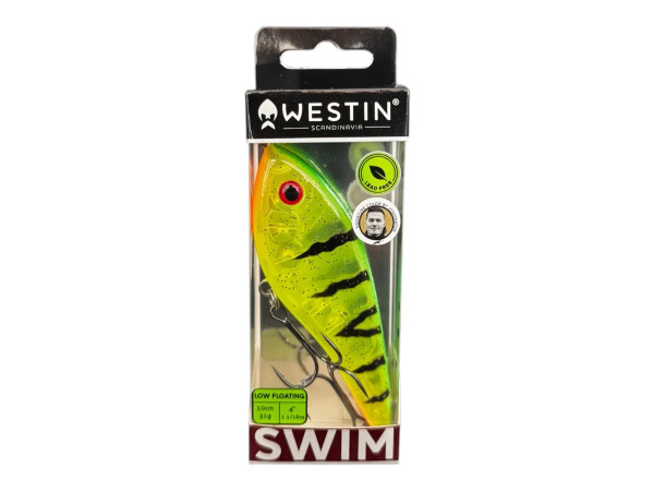 WESTIN SWIM GLIDEBAIT10CM 31G LOW FLOTING OILY ORANGE PERCH