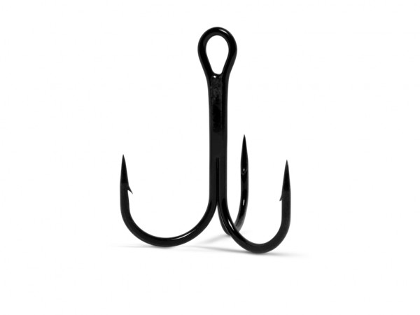 VMC TREBLE HOOK 8540BN X10 Gr.8, 10St. Black Nickel