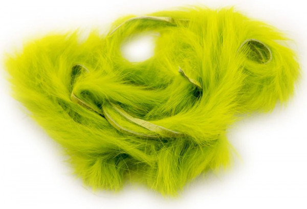Traun River Zonker Strips fluoreszierend chartreuse