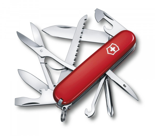 VICTORINOX Offiziersmesser, Fieldmaster, 91 mm, rot