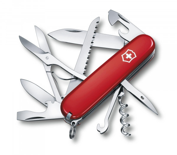 VICTORINOX Offiziersmesser, Huntsman, 91 mm rot