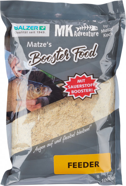 BALZER Matze Koch Booster Food 1000g Feeder Lock Futter