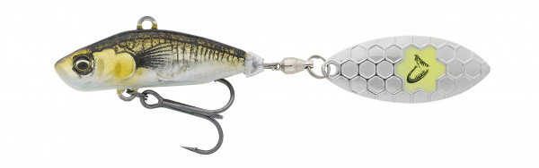 Savage Gear 3D STICKLEBAIT TAILSPIN 6.5cm 9G SINKING GREEN SILVE