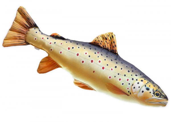 Gaby Fish Stofffisch Bachforelle 62cm