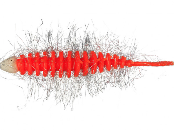 Westin NEEDLE BUG 6,5CM ORANGE/WHITE 5PCS GARLIC/CHEESEEESE