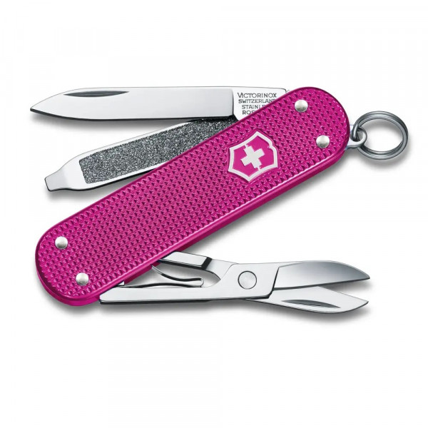 VICTORINOX Classic SD Alox, 58 mm, Flamingo Party