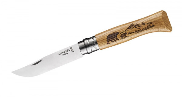 Opinel No 8 Animalia, America Bear