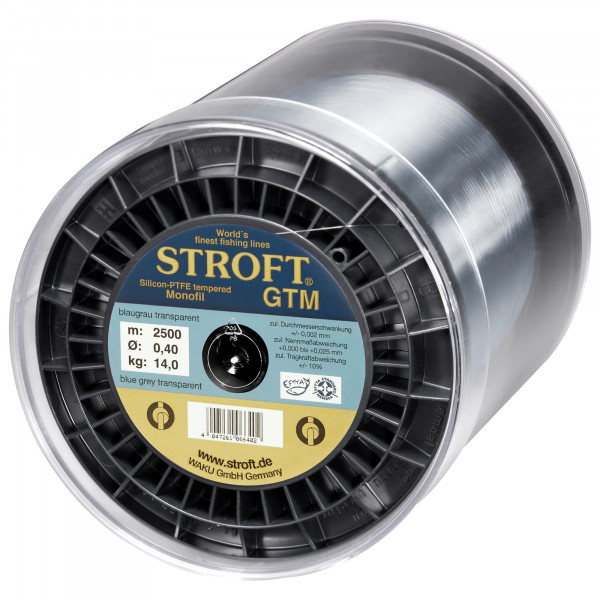 STROFT® GTM Blaugrau transparent Ø 0,40mm, 14,0 kg, lose