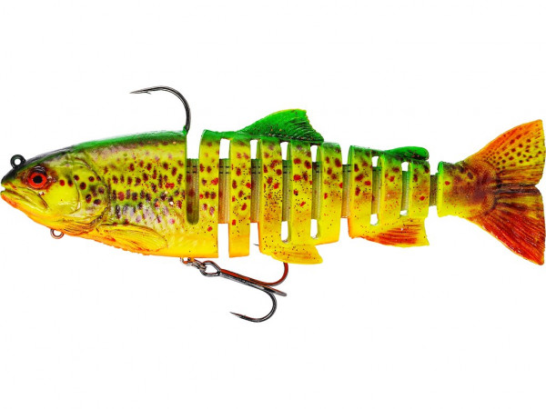 WESTIN TOMMY THE TROUT MULTI JOINTED R2F 16CM #4/0 #2 52G FIRETIGER TROUT 1PC SINKING