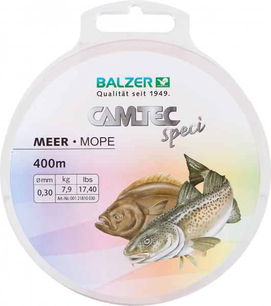 BALZER Camtec Speci Sea Ø 0,40mm, 12,9 kg, 400m