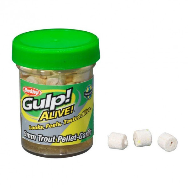 BERKLEY TROUT PELLET 9MM HALIBUT WHITE
