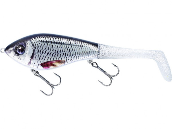 WESTIN SWIM TAIL 10CM 34G SUSPENDING REAL ROACH 1 BODY 2 TAILS