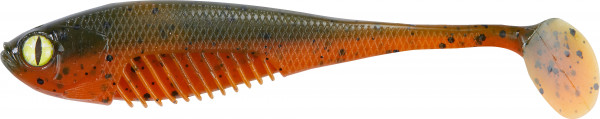 BALZER Shirasu Street Punker 6cm, Green Pumpkin-Amber Red