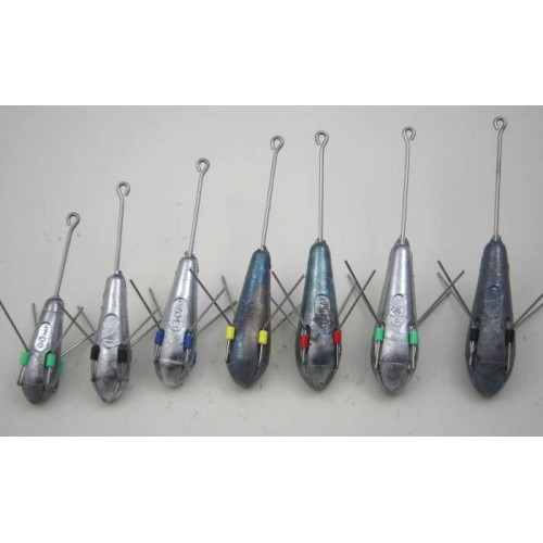 Breakaway Long Tail Weights 210g (Krallenblei) lang