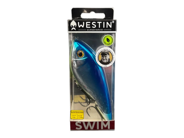Westin SWIM GLIDEBAIT SILENT 12CM 55G SUSPENDING CHARTREUS HERING