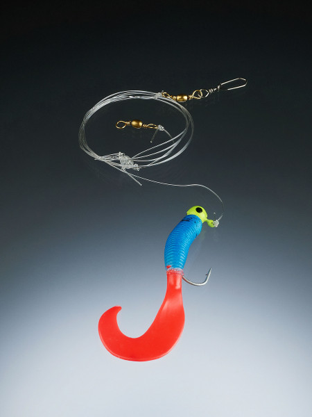 BALZER Edition Sea Pilk Pilksystem blau/japanrot 0,60/0,45mm 90cm 1x