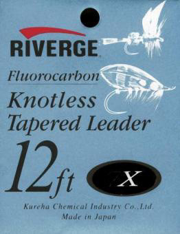 Riverge Fluocarbo Vorfach 12' 2X 0,24mm