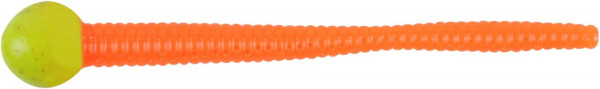 Berkley Power Bait Mice Tails 3"/8cm Chartreuse Flor. Orange 10S