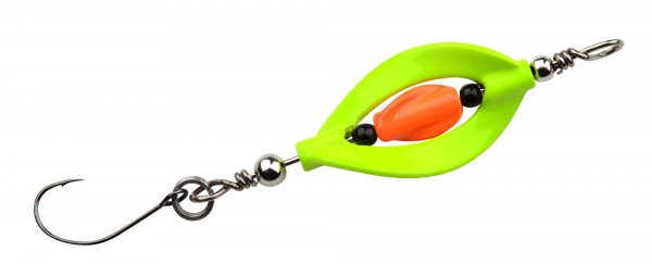 Trout Master INCY DOUBLE SPIN SPOON MELON 3.3G