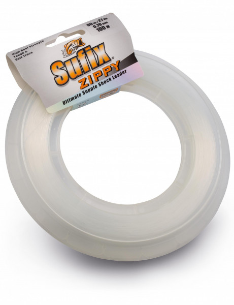 SUFIX ZIPPY SHOCK LEADER 100M 0.70MM 60LBS 27.3kg
