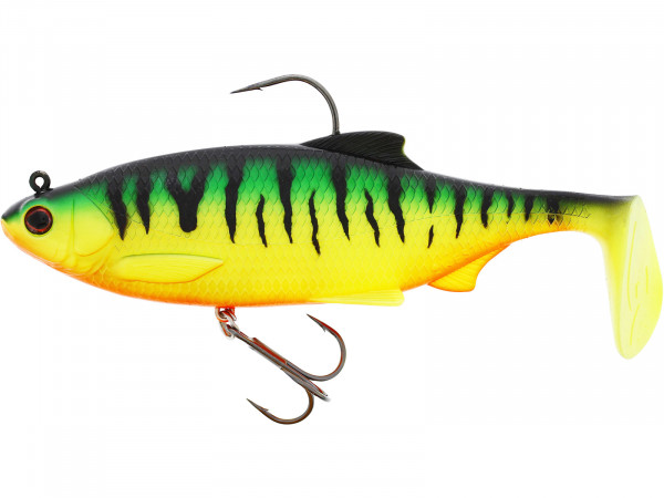 Westin RICKY THE ROACH SHADTAIL R2F 14CM 57G SINKING FIRETIGER 1PC