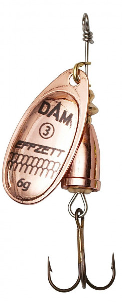 DAM EFFZETT EXECUTOR SPINNER #2 4G SINKING COPPER