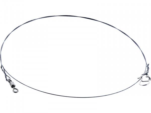 WESTIN TITANIUM LEADER 25CM 0,40MM 16KG 35LBS BLACK 1PC