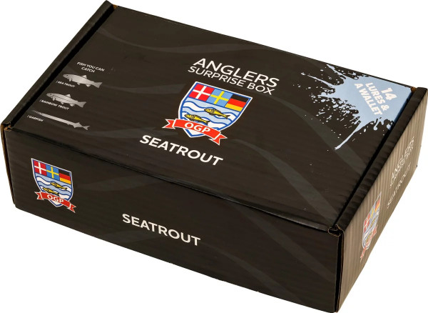 OGP SEATROUT ANGLERS SURPRISE BOX MIX COLOUR & WEIGHT 15PCS