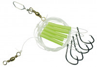 EISELE Zielfisch Rotbarsch-System Meerehaken in rot