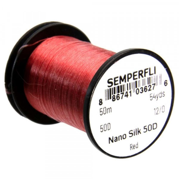 SEMPERFLI Nano Silk 50D 12/0 Red