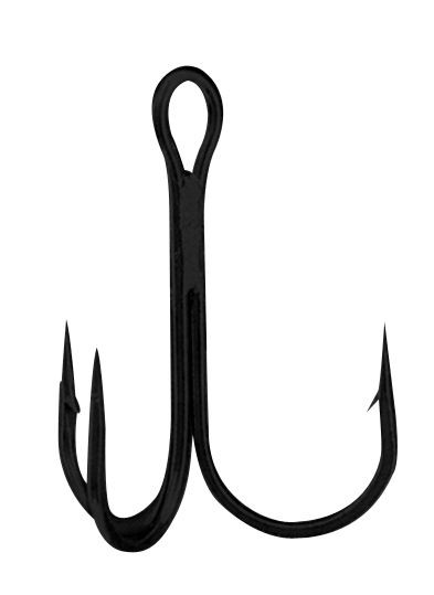 GAMAKATSU HOOK TREBLE 13, Nickel, Gr. 4, 10St.