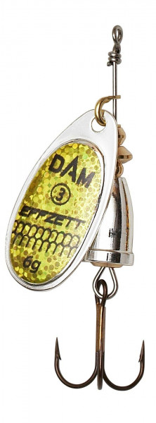 DAM EFFZETT EXECUTOR SPINNER #2 4G SINKING REFLEX GOLD