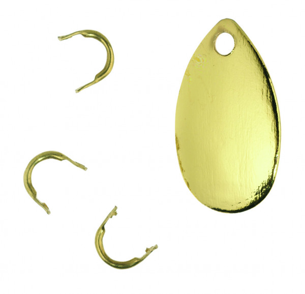 BALZER Buttlöf.m.Ösen Gold, 5 St.