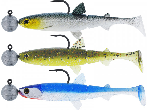 Westin Hypoteez Shadtail R 'N R 6,5cm 3g #4 Clear Water Mix 21 3PCS