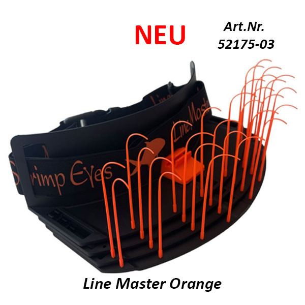 Easy Shrimp Eyes – Line Master Schnurkorb Orange