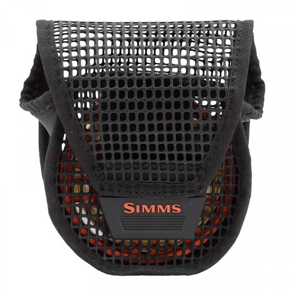 SIMMS Bounty Hunter Mesh Reel Pouch Black L