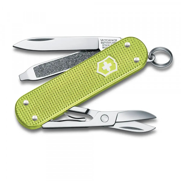 VICTORINOX Classic SD Alox, 58 mm, Lime Twist