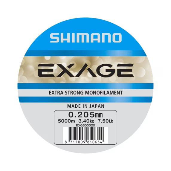 Shimano Schnur EXAGE 0,205mm 3,40Kg 7,50Lb