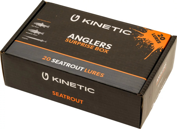 KINETIC SEATROUT ANGLERS SURPRISE BOX MIX COLOUR & WEIGHT 20PCS