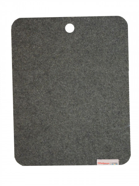 Wolllpower Sit Pad Original (25,3 x 34 cm) recycled grey