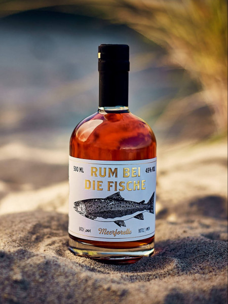 RUM BEI DIE FISCHE-Meerforelle 500ml, 45% VOL