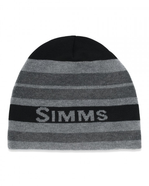 SIMMS Everyday Beanie Carbon Stripe