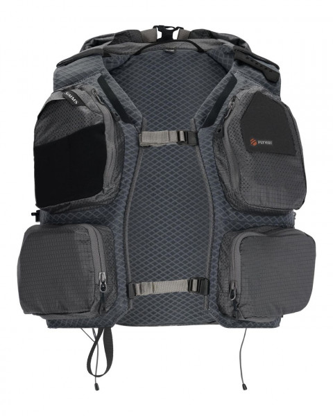 SIMMS Flyweight Vest Pack Smoke L/XL