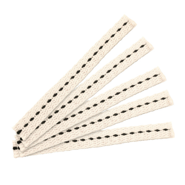 Feuerhand Flachbrennerdocht 5-linig, 12,5 x 120 mm