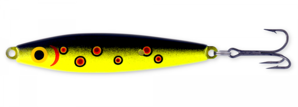 Gladsax Wobbler Fluo Point 20g schwarz / gelb